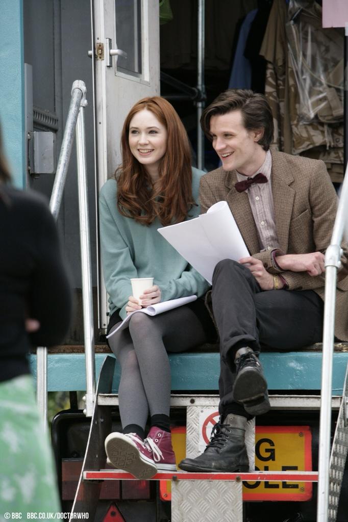   Happy birthday to Matt Smith! Here s a moment from The Eleventh Hour:  ...Karen Gillan 