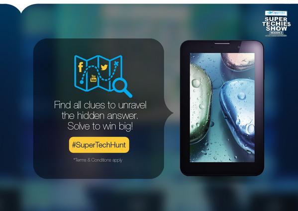 SuperTechies's tweet photo. The 1st clue of #SuperTechHunt is out! Have you tweeted with your answers yet? Clue 1: https://t.co/GkfQYC0FHq http://t.co/DrPqVjgmDs