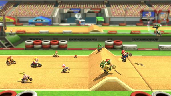 does excitebike arena change does excitebike arena change
