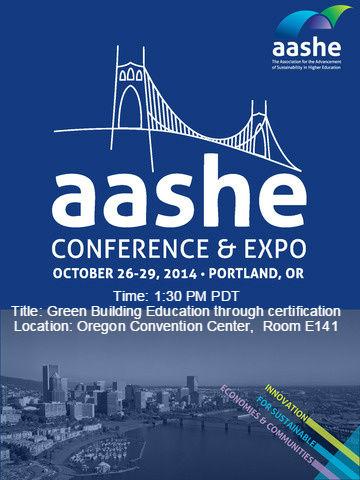SERF's tweet photo. @AASHEConference #AASHE2014  Join us today for our presentation! If you have any questions tweet us at #RUSERF http://t.co/cbAa6Oyo6H