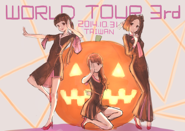 Hiten 新刊委託中 落書き ライブ当日がハロウィンので Perfume Um Http T Co Nwox0dvbht