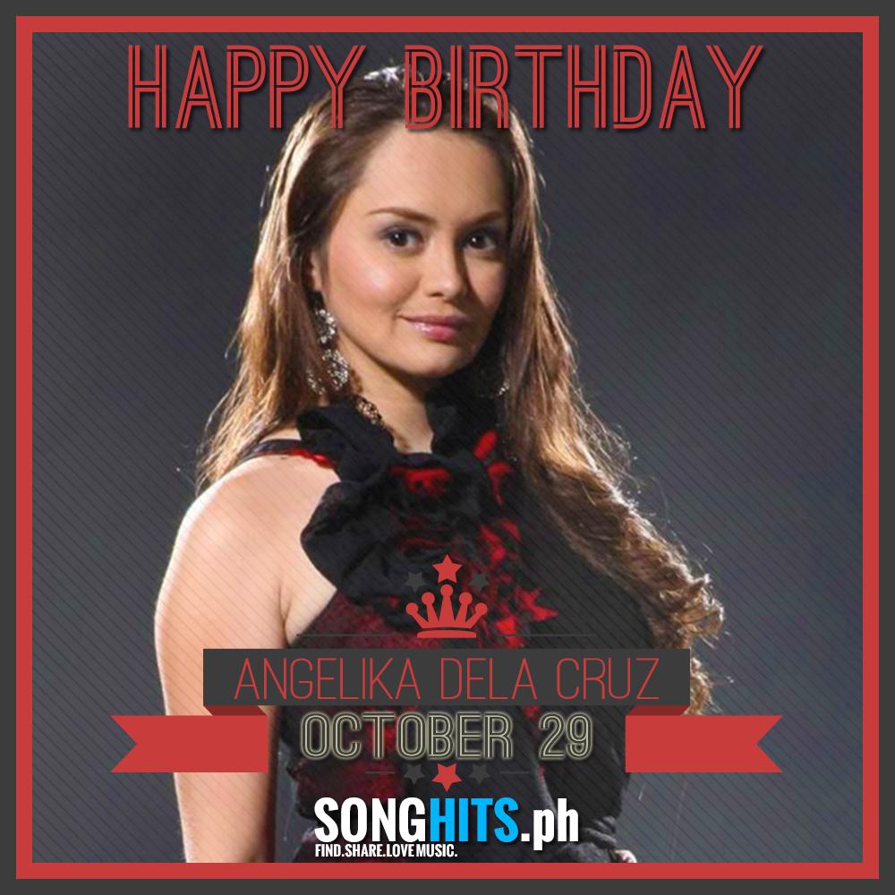Happy Birthday Ms. Angelika Dela Cruz.  