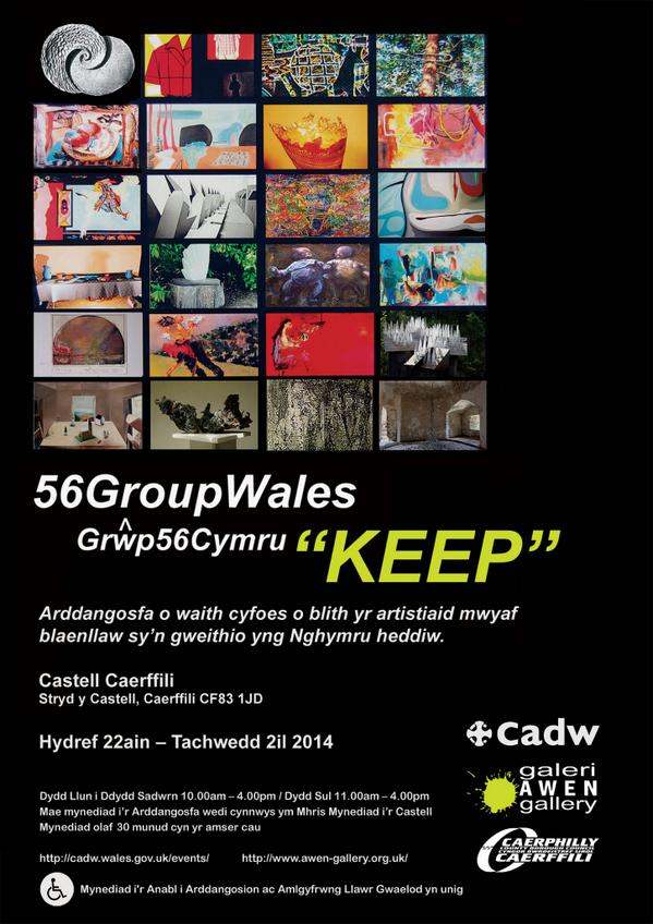 AwenGallery's tweet photo. 'KEEP' 56@56GroupWales Exhibition at @Caerphilly_Cadw until Sunday 2nd November. http://t.co/anzycNqgKR