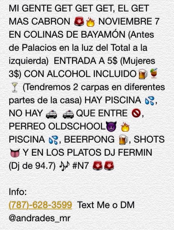 PR_Gets's tweet photo. 🚨🚨GET DEL AÑO🚨🚨

🚨NO SE LO PUEDEN PERDER!🚨
🚨RT🚨

🚨UN COJON DE ALCOHOL!🚨

NOVIEMBRE 7  #N7 http://t.co/kE8kHghto1