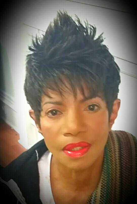 Happy birthday to my beautiful friend Melba Moore!  Hair Glam by yours truly!  :) 