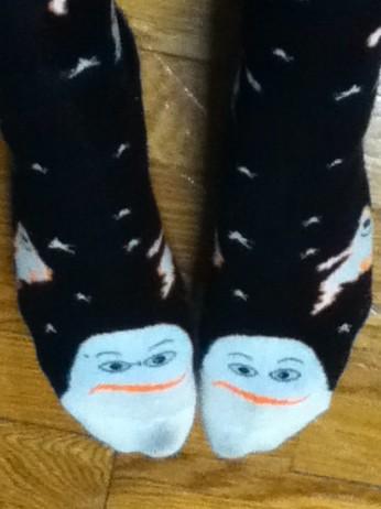 WinthropACAD010's tweet photo. Pulled out the Halloween socks today! Getting into the Halloween Spirit. @Winthrop_PM http://t.co/5qb7DWxZyw