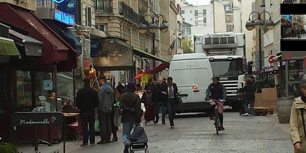 DD75007's tweet image. #7ème arrt rue Cler 11H40 : camion en sens interdit tâchant de filer à l'anglaise ! #circulation/sécurité nulles...