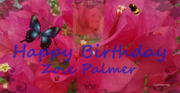 pennywong3's tweet photo. Happy Birthday @zoiepalmer A Day Have 24 Hour ,So I Send You 24 Blessing. Thanks No.14 #DocHotPants http://t.co/DMd3Sz0ZsY