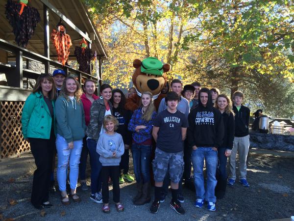 Marketing classes visit Yogi Bear Campground to hear the owners share their secrets in creating a successful business