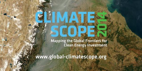 IDB_Lab's tweet image. New report #Climatescope 2014 on  global frontiers for #cleanenergy investment worldwide. global-climatescope.org