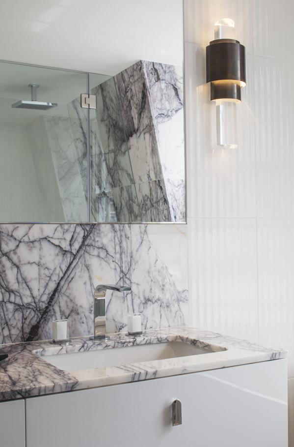 RosWilsonDesign's tweet photo. Love the Faro wall light from @bellafigurauk and Turkish Lilac marble from @StoneTheatre. http://t.co/Y78p3sdtkI
