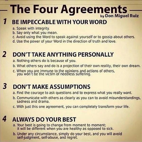 Four Agreements Quotes Fascinating Wright Thurston On Twitter ""the Four Agreements" 10Millionmiler Four Agreements Quotes Cool Wright Thurston On Twitter ""the Four Agreements" 10Millionmiler