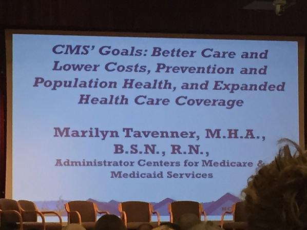 TransforMEDCOO's tweet photo. Marilyn Tavenner speaking on healthcare reform at #HCIANationalSummit @CMS Love the learnings!  #pcmh @pcpcc @pcmh http://t.co/BfnSaqe8O5
