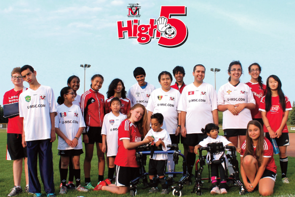 u_msc's tweet image. Register for the @u_msc High 5 #SpecialNeedsProgram Nov. 15 -Jan. 31 @ Milliken Soccer Dome u-msc.com