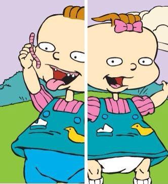 SGriff33's tweet photo. Remember Phil and Lil from Rugrats? This is them now... Feel old yet? http://t.co/hhLS7VV5Oj
