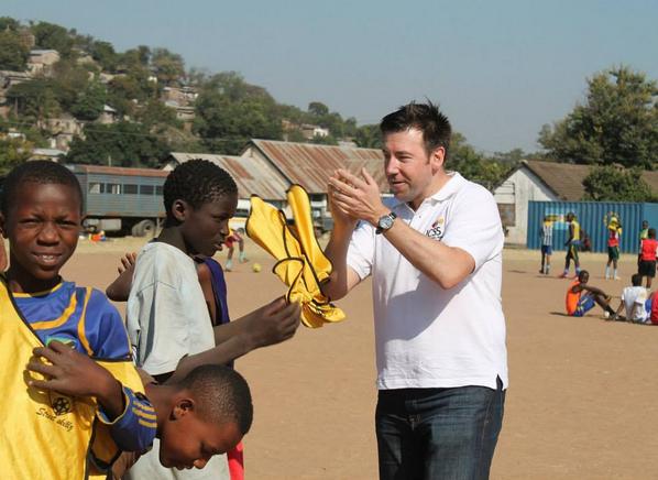 TSC_Academy's tweet photo. Mr. Stuart Page announced as #TSCSA #TeamTanzania, Global Goodwill Ambassador. @stuart_icss @Supporters @SCWC2014 http://t.co/sybQ1exPre