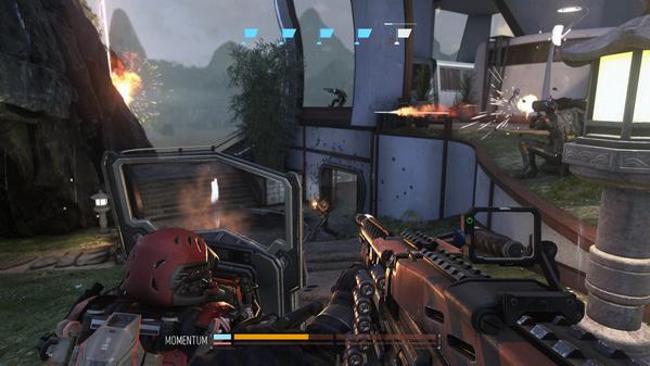 CallofDuty's tweet photo. In Momentum, the struggle is real. Push through your opponents' defenses and capture points to win. #AdvancedWarfare http://t.co/kL05OUYr1Y