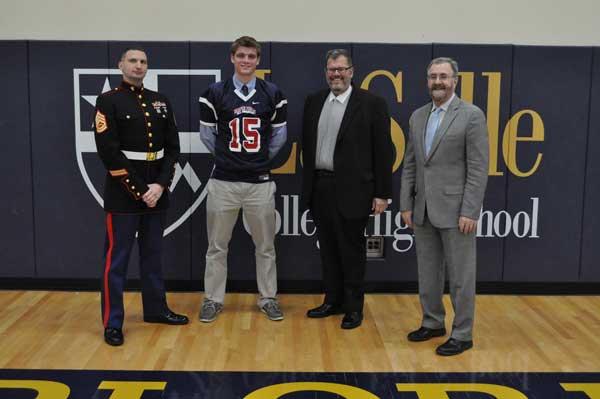 LaSalle_Sports's tweet photo. #LaSalleFootball QB Kyle Shurmur '15 Selected for Semper Fidelis All-American Bowl http://t.co/aWQl154lwH http://t.co/YrqxREEmU4