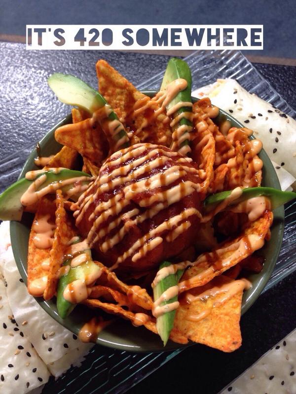 WasabiJuan's tweet photo. Tried our 420 nachos yet? #getjuan http://t.co/yyB7qZg21A