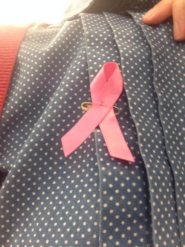 Nicholette_L's tweet photo. Take charge &amp; #ThinkPink for breast cancer awareness month! #zta @SusanGKomen @ZTAFraternity #zlam http://t.co/Gj6C3TUyNF