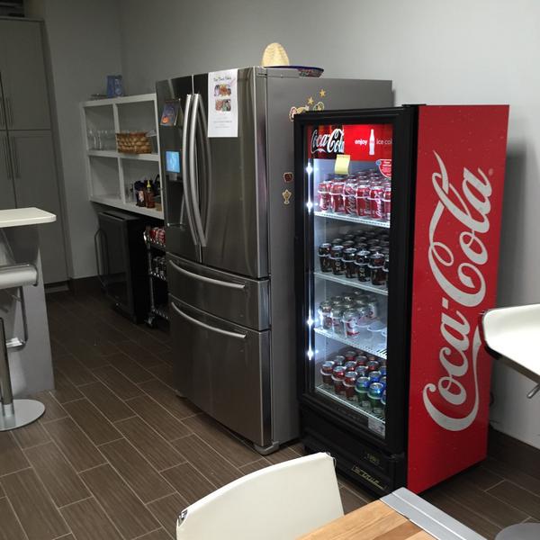 My new neighbor thinks he's soooo cool. I didn't want those coke products in my drawer anyways.