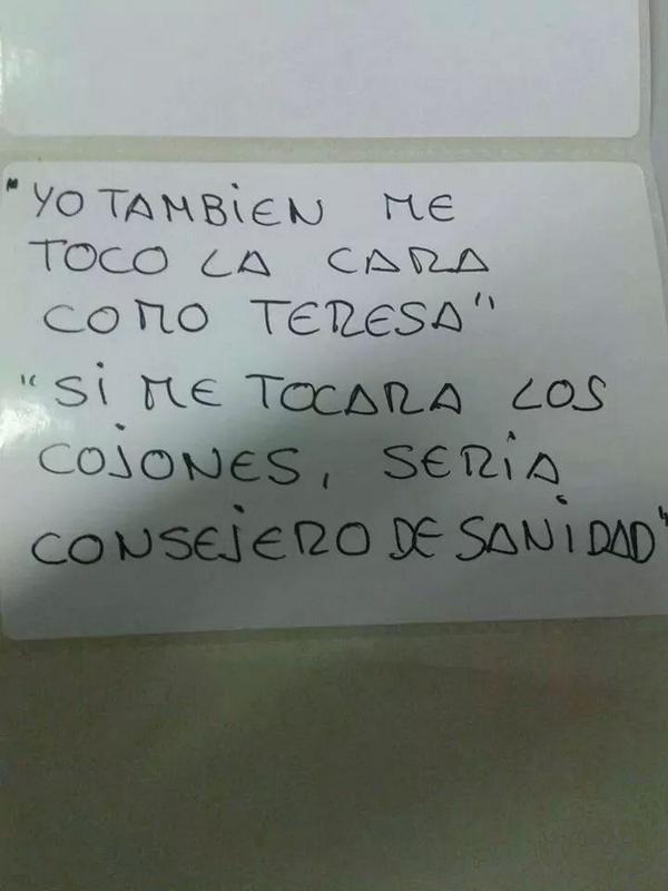 subversivos_'s tweet photo. Teresa Romero: "¡Cómo voy a ir a contagiarme el ébola aposta!”  http://t.co/iCa6sPIXqV http://t.co/tU8JPQU5nb