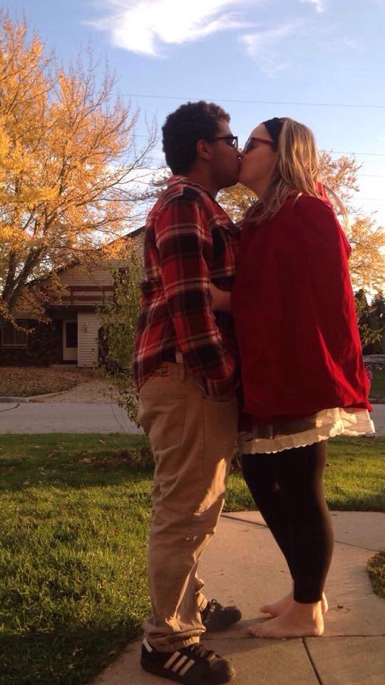 ericamarie94's tweet photo. Red riding hood and the Big bad wolf! 
#couplecostumes #kissing #redridinghood #bigbadwolf http://t.co/JiNXInW2wg