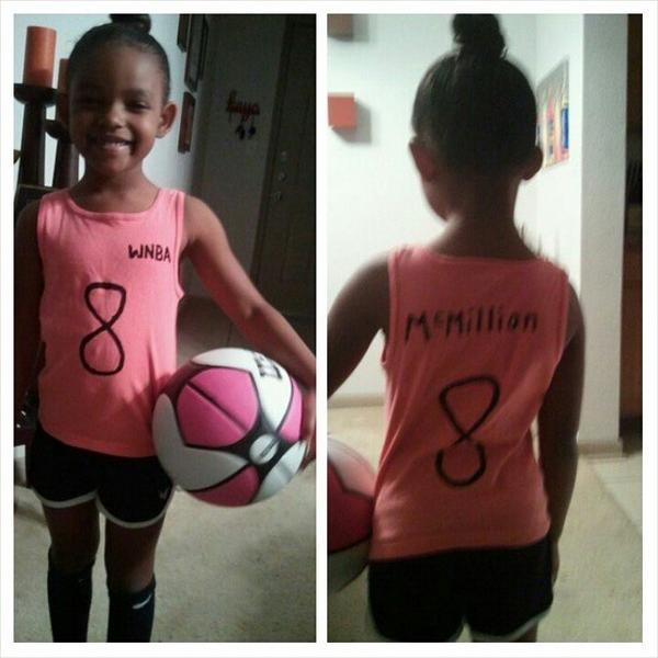 Jay_Bug12's tweet photo. @bjyork asked what she wanted to be when she grows up @ school & this is what she came up with lol #WNBAStar http://t.co/1hUtoQFDiC