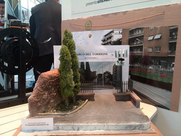 Roma's tweet photo. #SmartCity Exhibition 2014, il progetto per produrre energia elettrica #rinnovabile @Ellequadro_info #SCE2014 http://t.co/KzxCO9pLZJ