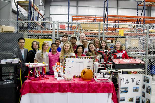 WaltripRam's tweet photo. Waltrip Robotics team attends Marine Technology Society (MTS) annual bbq &amp; networks w/ industry professionals. #HISD http://t.co/0ruVEvEY1M