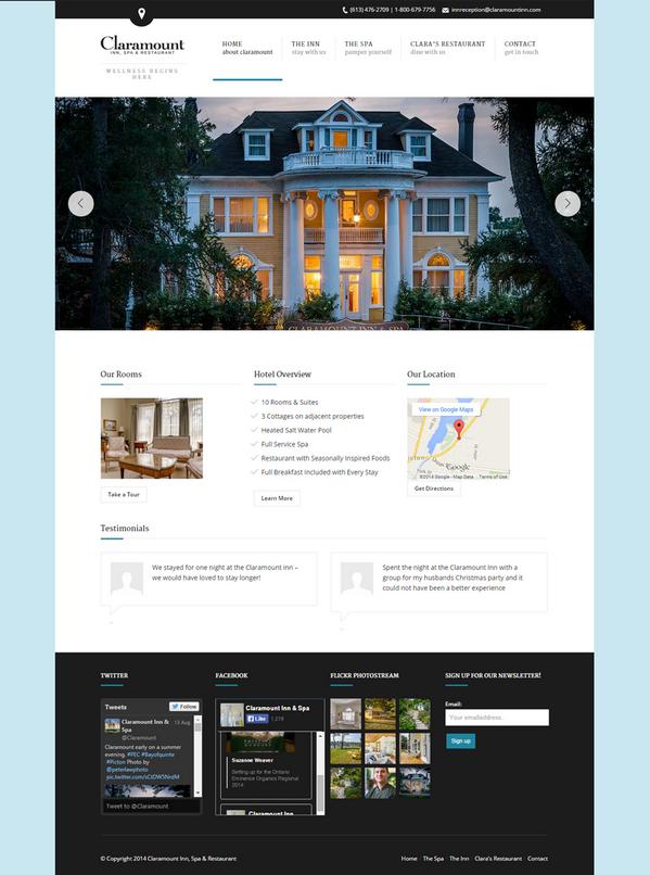 Claramount's tweet image. Our new website went live this morning. #CheckItOut