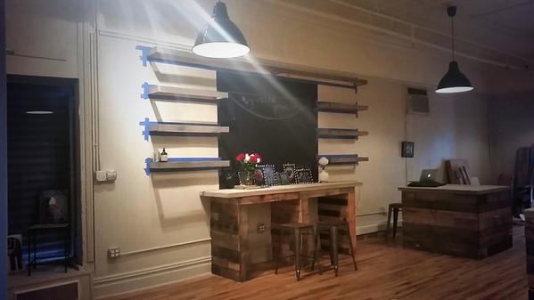 AQPCreative's tweet photo. #942summit is really coming along @DoYouTea @BloomsburySq excited for the grand opening in a couple weeks! http://t.co/He06tHiXnG