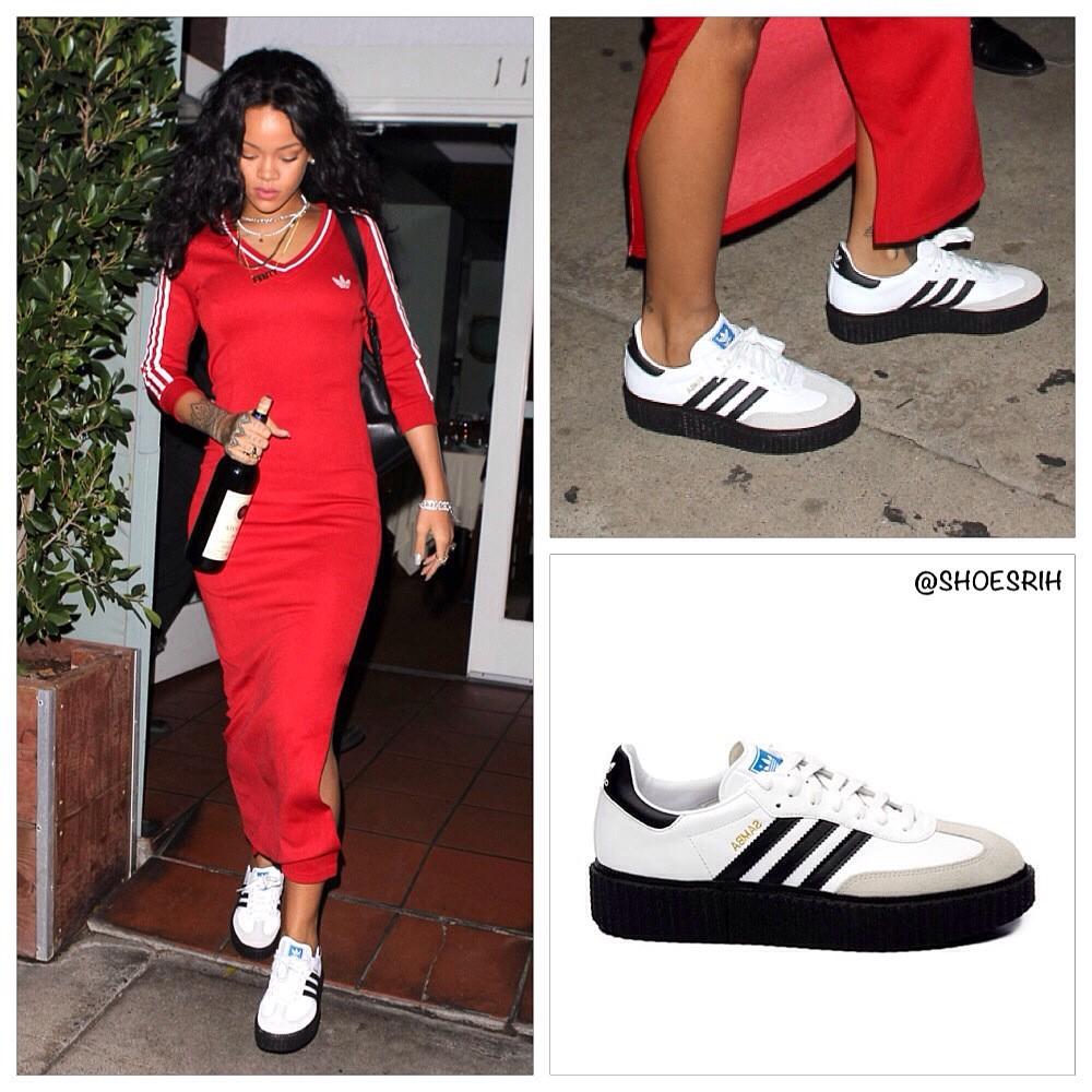 Christian groot Verstikkend rihanna's shoes on Twitter: "Adidas x Mr Completely creeper "Samba"  sneakers, custom by Billy Walsh @rihanna @Mr_Completely @BillyWalsh  http://t.co/2O1qxiUIms" / Twitter