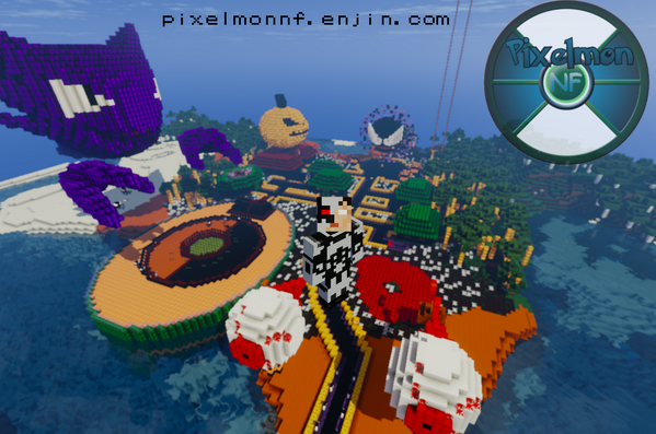 PixelmonNF's tweet image. The Pixelmon Staff, led by @Trustinlies, did a WICKED job on the @PixelmonNF spawn &amp;amp; mod update.
