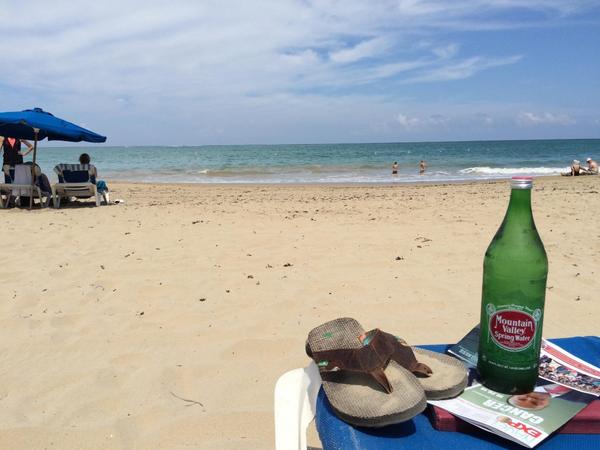 MtnValleyWater's tweet image. From one of our fans, traveling to #puertorico with all of your essentials! #mountainvalleyspringwater