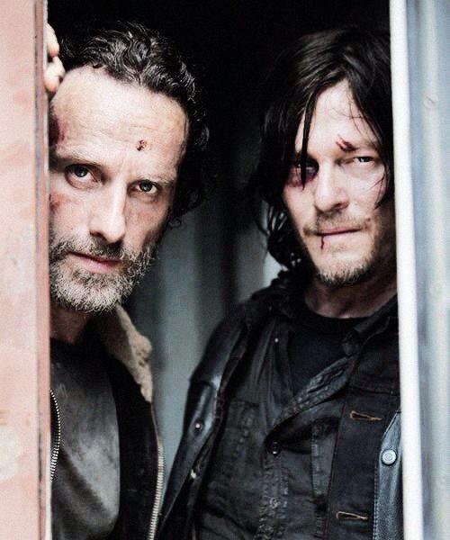 otperfection's tweet image. Rick and Daryl