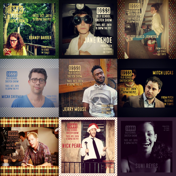thepitnyc's tweet photo. From a pitch to the stage in 7 days. Old School Sketch Show tonight at 9:30 @nyc_mouse @profdork @stevesiddell #OSSS http://t.co/g12dL12Mny