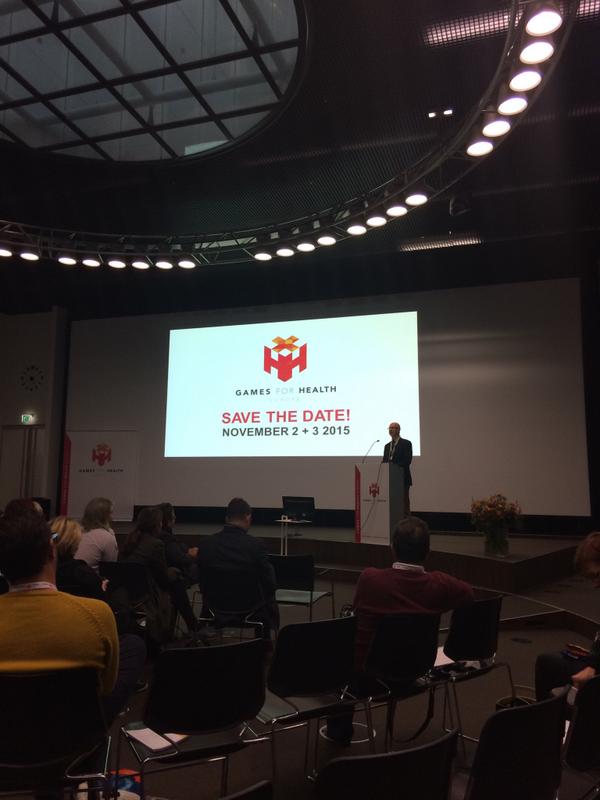 GFHEU's tweet photo. Save the date! Games for health europe november 2 + 3 2015 #gfh14eu http://t.co/z8IS5LEfRl