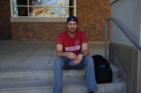 HumansOfLincoln's tweet image. "Since I transferred, it’s become a lot harder [to meet new people] and I’ve kind of become an introvert."