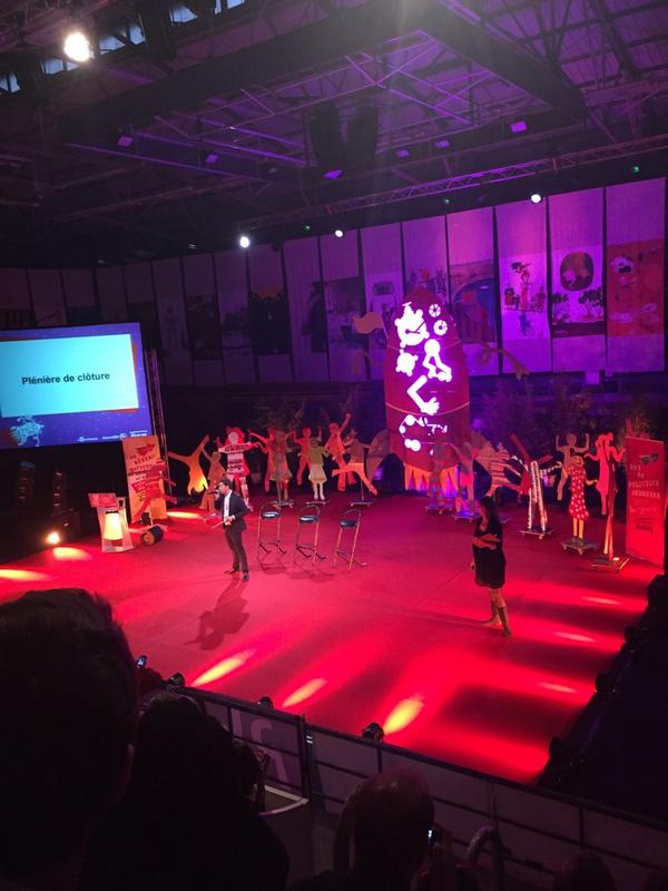 CMJ_blagnac's tweet photo. Plénière de clôture du #CongrèsANACEJ avant la dernière soirée ! http://t.co/OVwJEjh3Cj