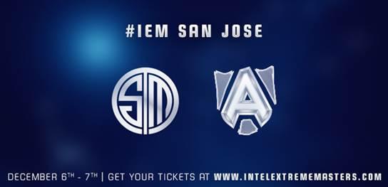 IEM's tweet image. We are happy to confirm @theAllianceGG &amp;amp; @TeamSoloMid for #IEM San Jose! Get your tickets now: esl.gg/iemsanjoseteams