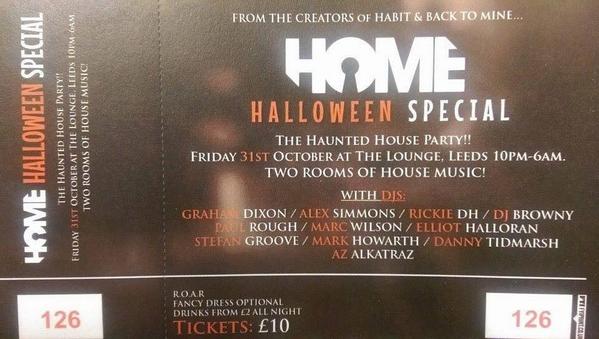alkatrazovleeds's tweet photo. #Halloween #Friday @LoungeBarGrill #leeds w/ @AllStarFM @alexsimmonsdj @marcleaf @RickieDH @elliothalloran @danieltid http://t.co/s1IiPe6jxS