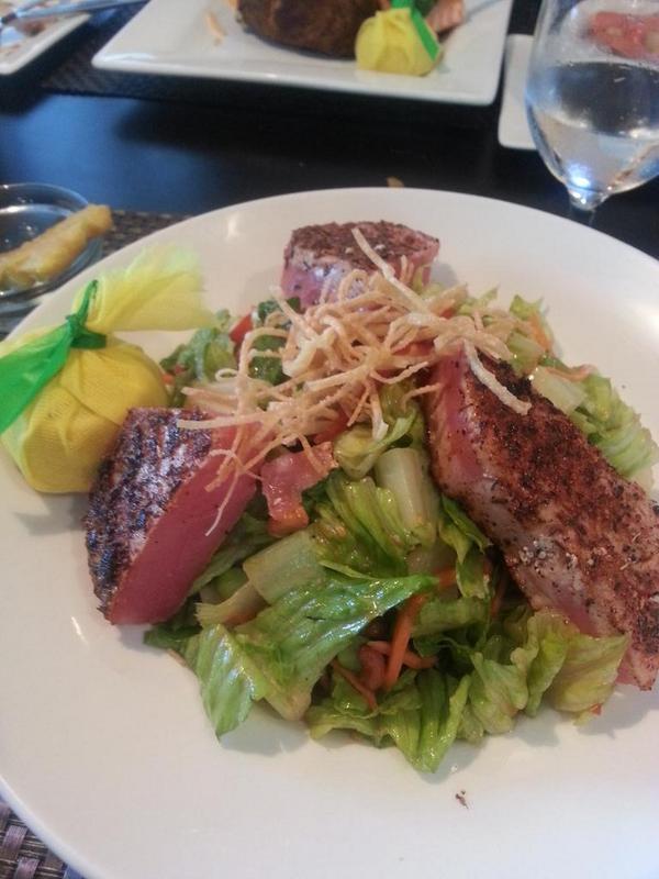 MillieHerrera's tweet image. Ahi tuna salad at #ProvidentBlue in @doral with @doralchamber So delicious hmmmmm