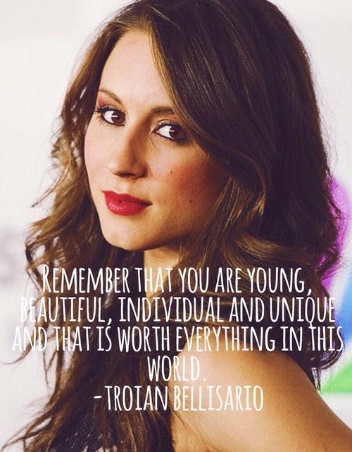 Happy Birthday to the beautiful and talented Troian Bellisario!      