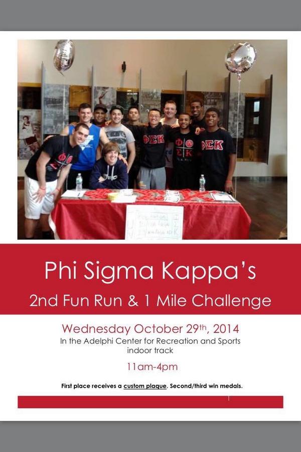 PSK_Adelphi's tweet photo. come to the rec center tomorrow and help us raise money to sponsor a special olympics athlete in Summer 2015 ! http://t.co/8LOr4Pfzi6