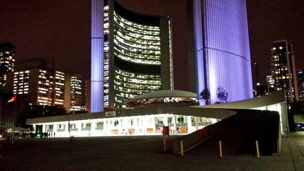 BellLocalTO's tweet photo. It's a wrap .@duckformayor .@BellLocalTO #TOpoli Way to get 156 votes last night!! http://t.co/zZDiM8KyMj