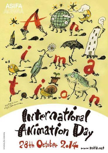 Feliç Dia Internacional de l'Animació / Feliz Día Internacional de la Animación /
Happy International Animation Day