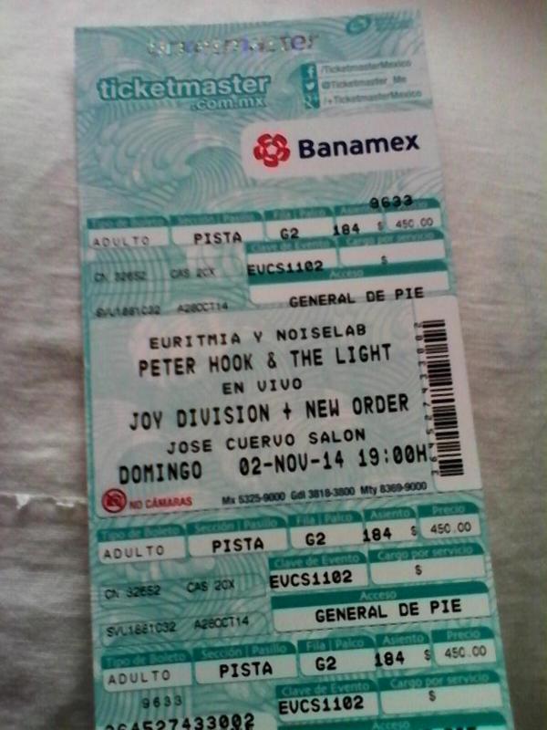 NeliAdore's tweet photo. Estoy muy contenta!! :-) 
#JoyDivisionMX  #neworder #peterhook 
Estoy segura que será el mejor. http://t.co/c1xRPBAIuQ