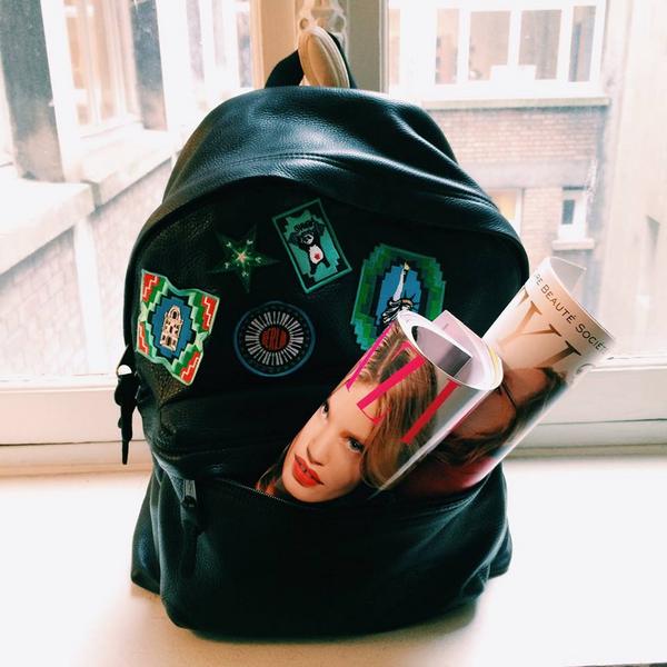 Overlay_FR's tweet photo. Déniché dans @grazia_fr & @stylistfrance le sac à dos #CityEdition #BackPack #LeslieDavid de @Heineken @eastpak On <3 http://t.co/4g7fjlxRIO