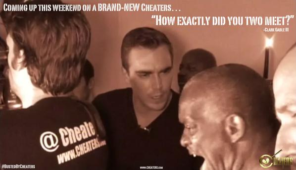 CheatersClark's tweet photo. This weekend's episode of @CheatersTV is a must-see! #BustedByCheaters #Cheaters @DetectiveGomez http://t.co/z8hvTDJXWe